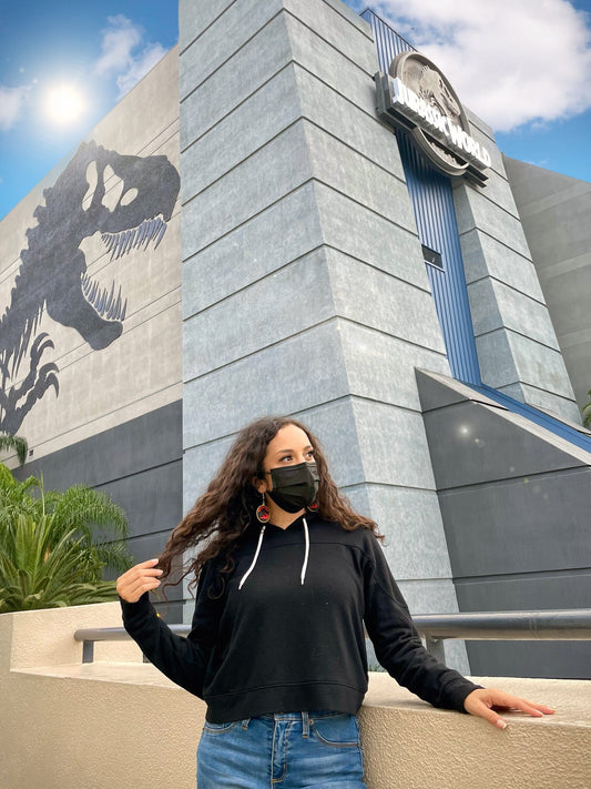 Jurassic World Earrings - Jurassic Park 3D printed earrings - Universal Studios Earrings