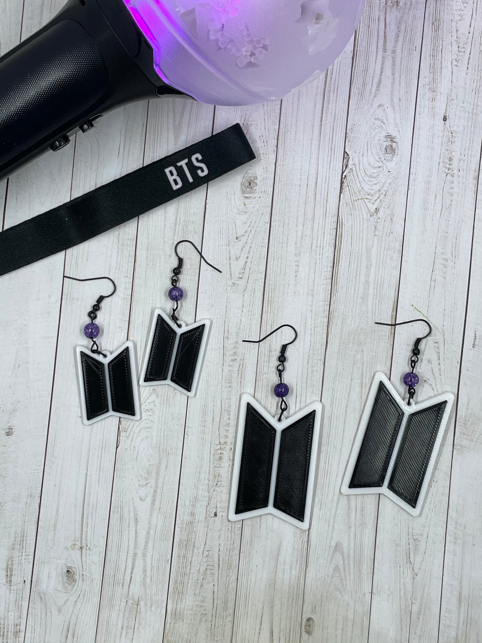 Suga Agust D Tour D-Day The Movie Earrings, Agust D, Min Yoongi Earrings, BT21 Shooky earrings - Future's gonna be okay earrings, AMYGDALA