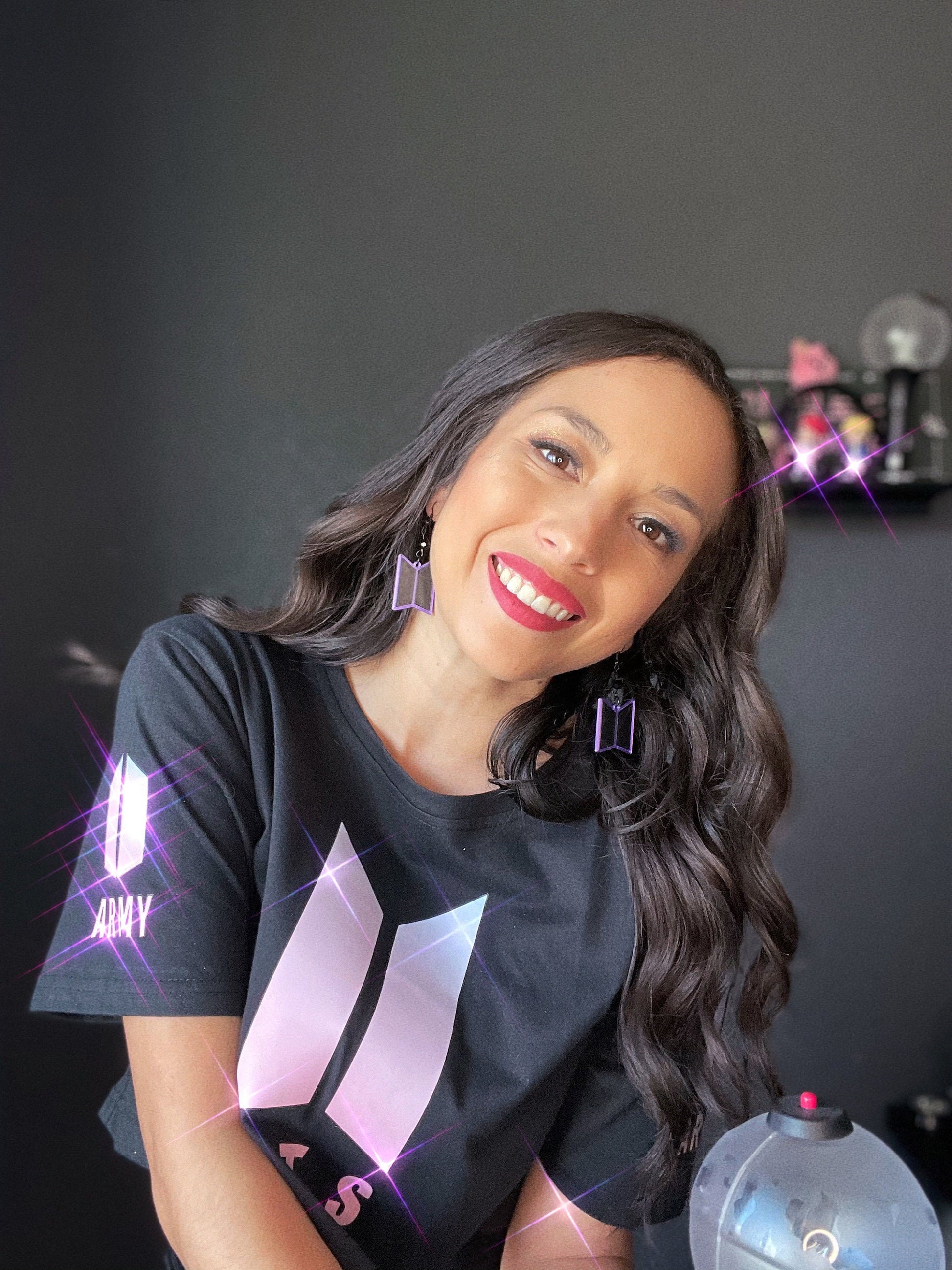 Suga Agust D Tour D-Day The Movie Earrings, Agust D, Min Yoongi Earrings, BT21 Shooky earrings - Future's gonna be okay earrings, AMYGDALA