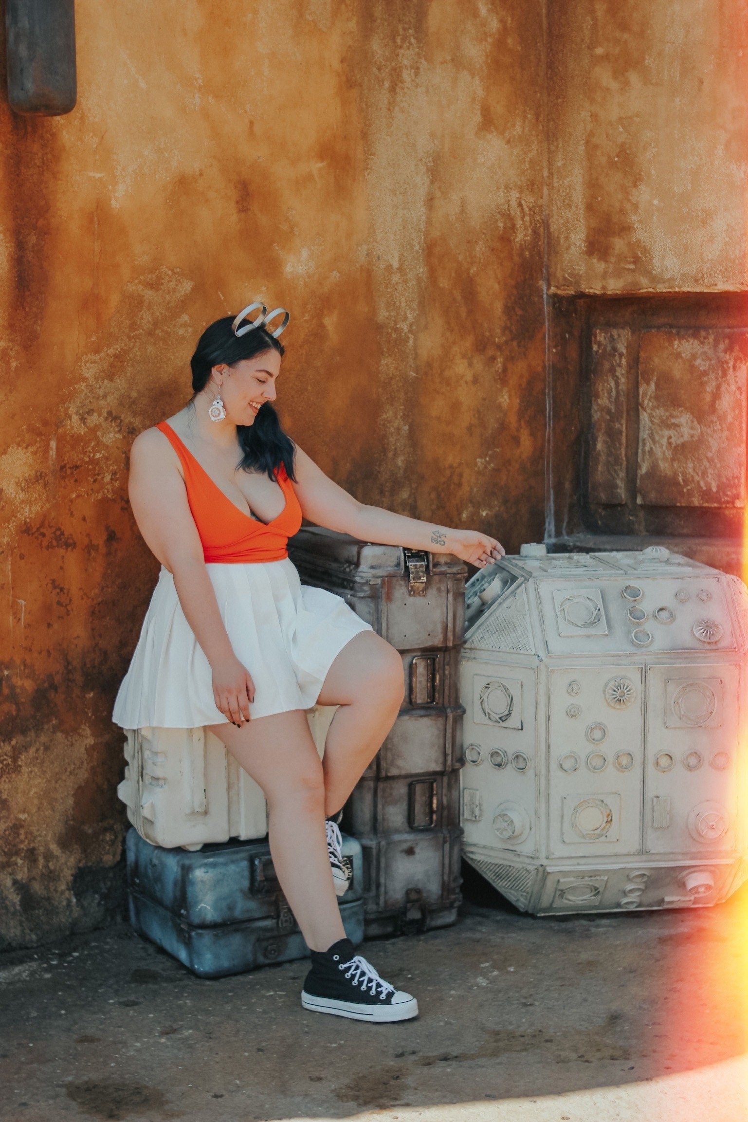 BB8 3D Printed Earrings - Star Wars Droid Earring - BB8 Earrings