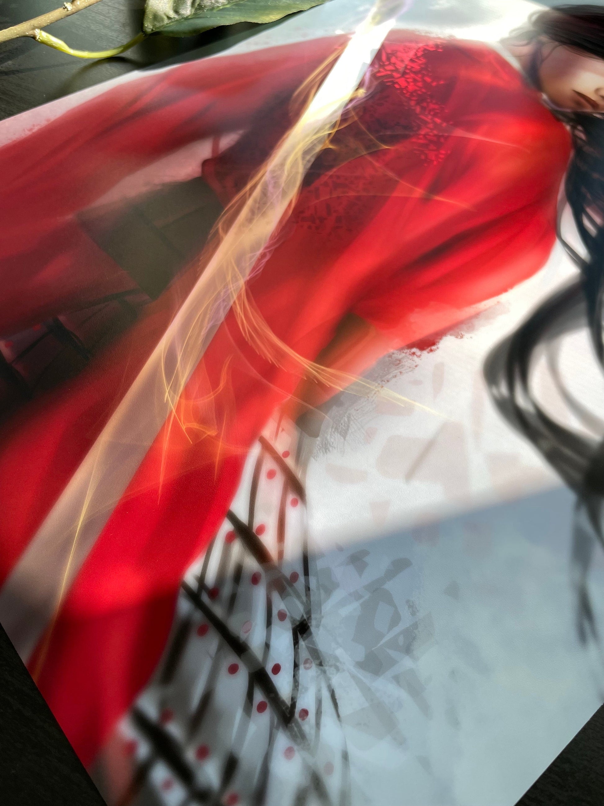 Warrior Princess Digital 11x17" Print - Mulan Art - Mulan Inspired Art Print - Disney Princess Digital Print