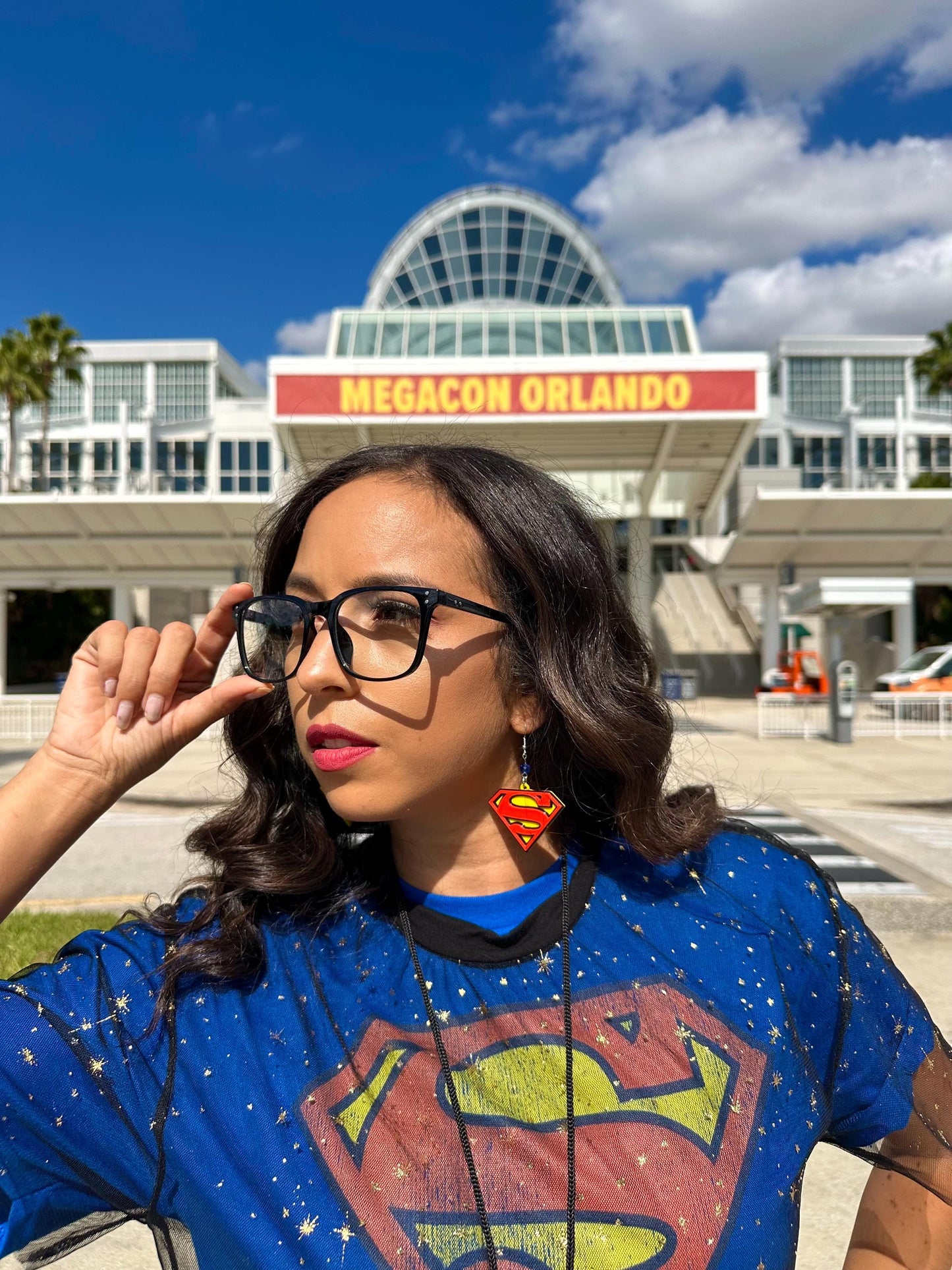 Super Hero Earrings - 3D printed Justice League earrings - Wonder Woman earrings - Superman - Batman- The Flash earrings - Cosplay earrings