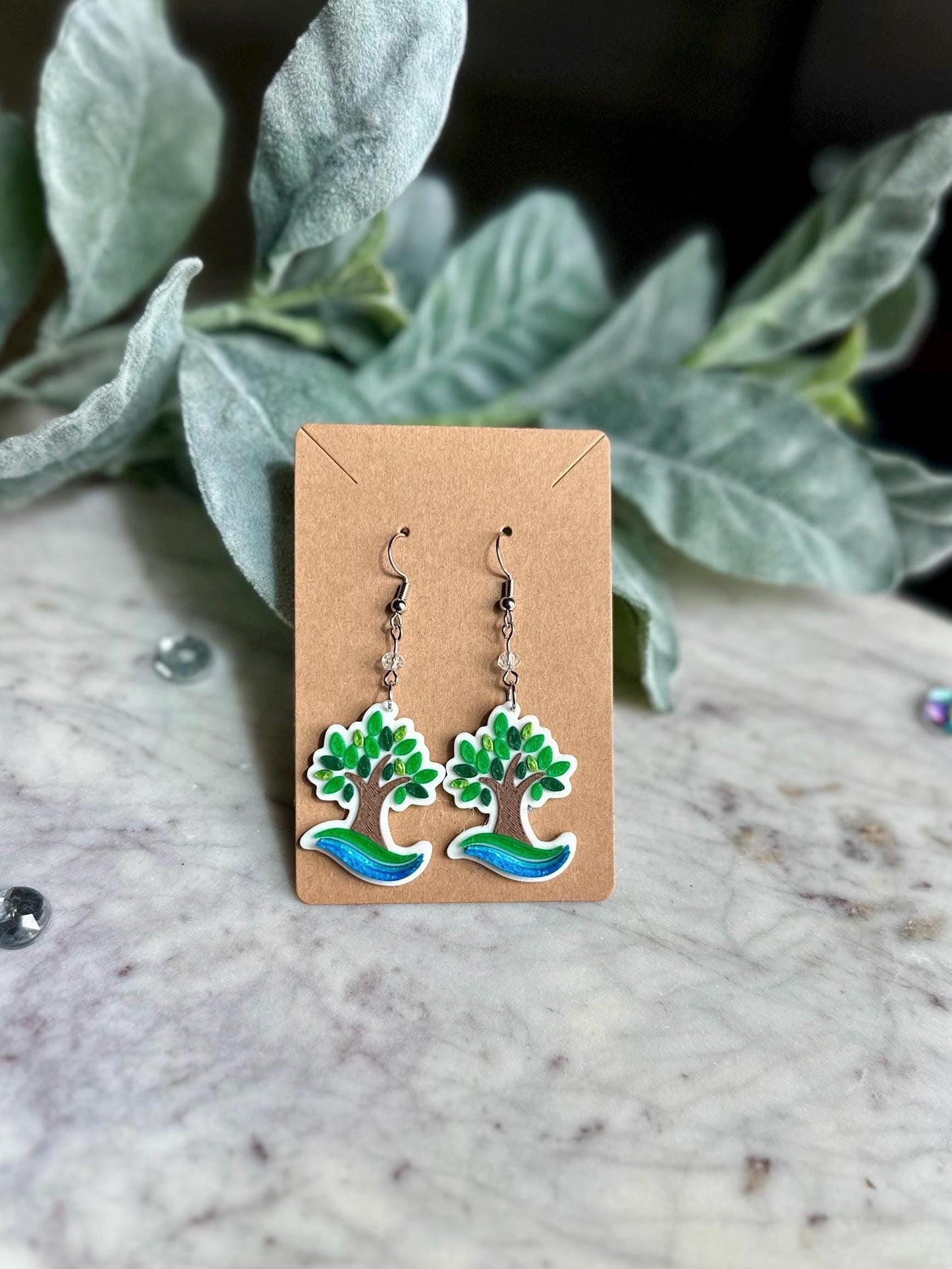 3D Printed JW Convention Earrings or Keychain: Sacramento 2025