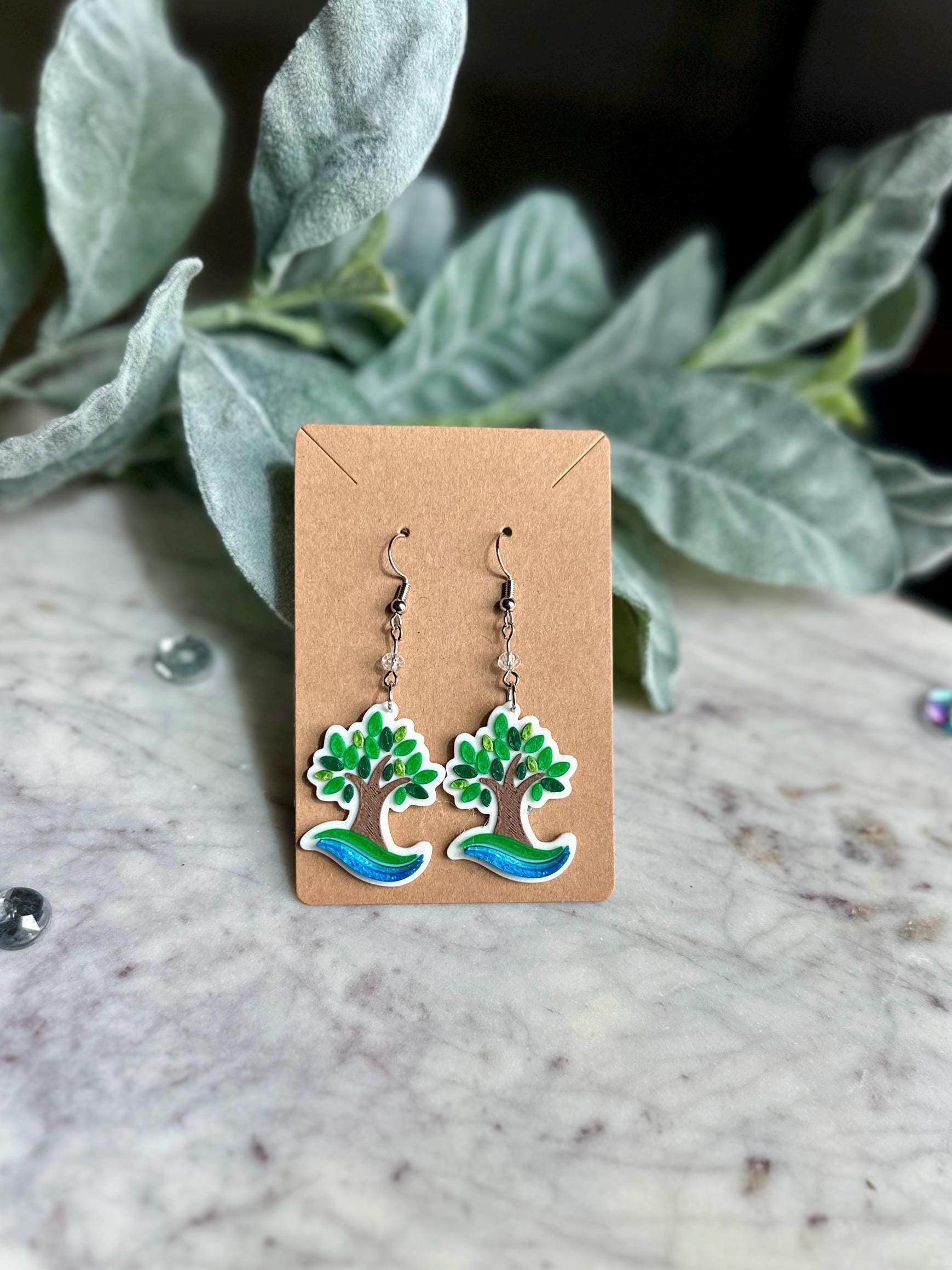 3D Printed JW Convention Earrings or Keychain: Sacramento 2025