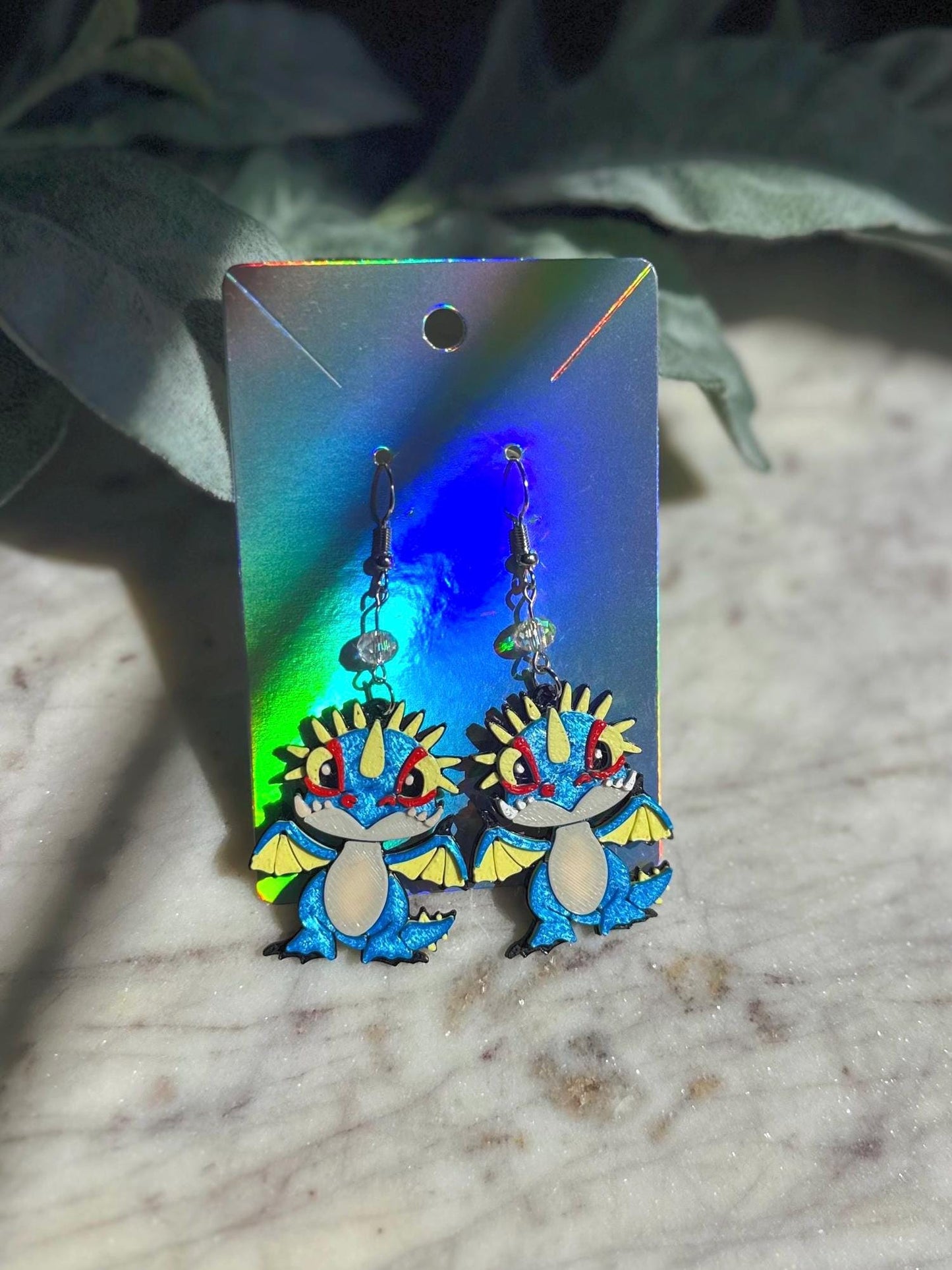 Stormfly, Meatlug earrings How to train your dragon Inspired Earrings - Dragon earrings - Toothless Lightfury Isle of Berk Epic Universe