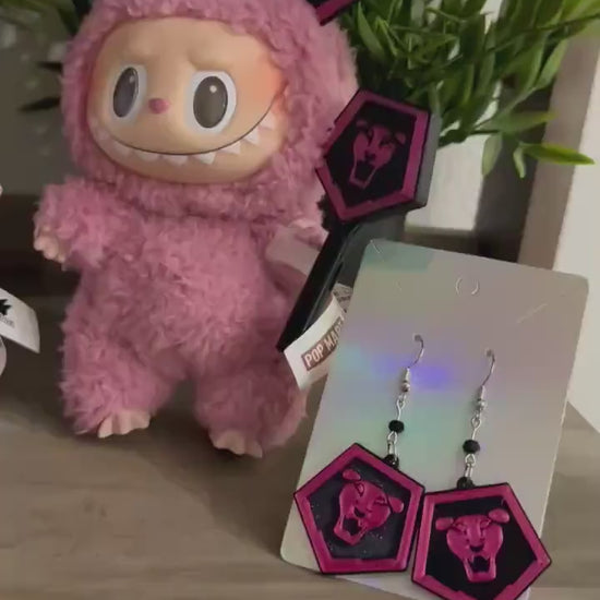 K-Pop Hunters Inspired Ears Headbands Saja Boys & Huntrix Earrings - Labubu Huntr/x Saja boys Fan Light Stick Doll Accessory Kpop Lightstick